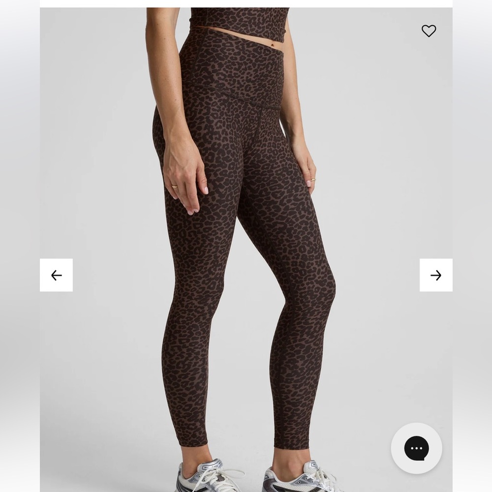 Beyond Yoga Leopard SoftMark High Waisted Midi Legging